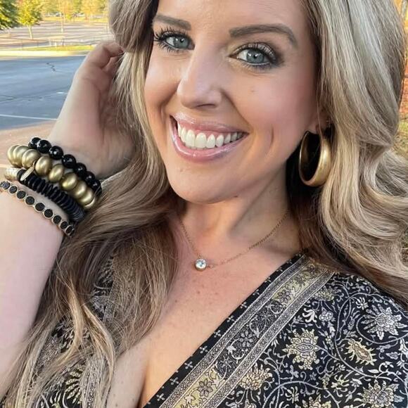 New Plunder “Alexandra” Matte Gold Bracelet (6.5”) Small - Picture 3 of 5